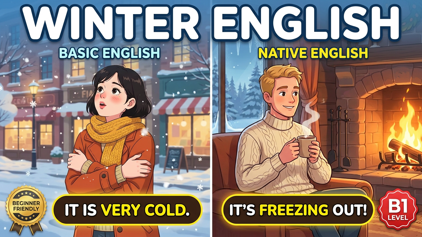 Winter Vocabulary in English: 60+ Words to Talk About the Cold Season Like a Native